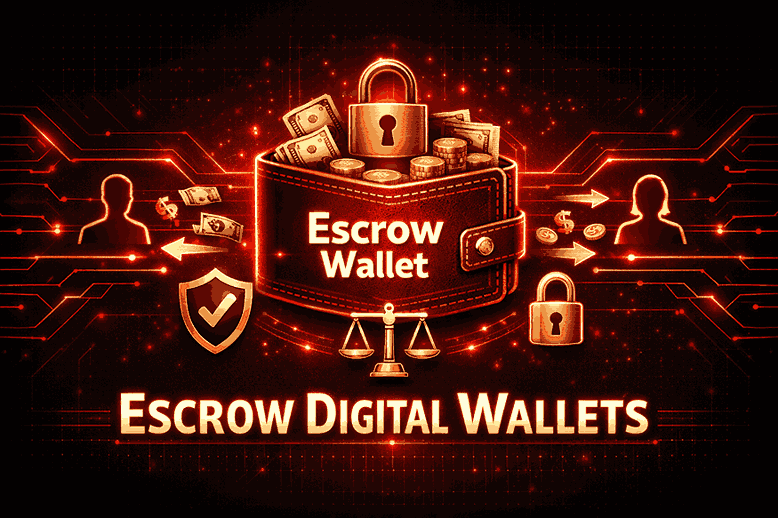 Escrow digital wallets securely hold funds until transaction conditions are met, reducing fraud and disputes for platforms.