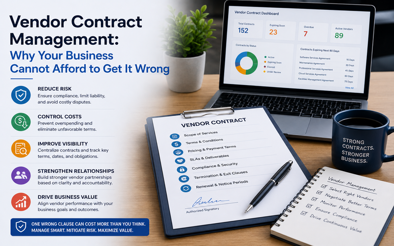Vendor Contract Management | SprintContractX – Automate, Track & Optimise