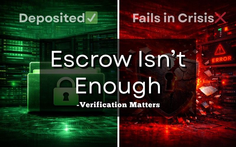 Escrow Verification vs Deposit | Vendor Risk for NBFCs
