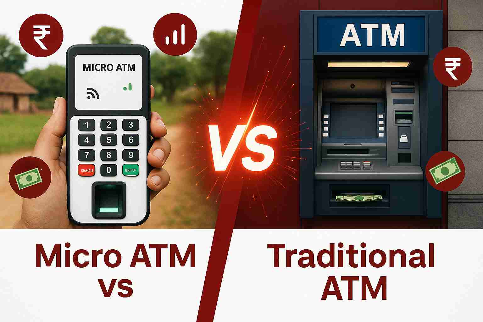 Micro ATM vs Traditional ATM