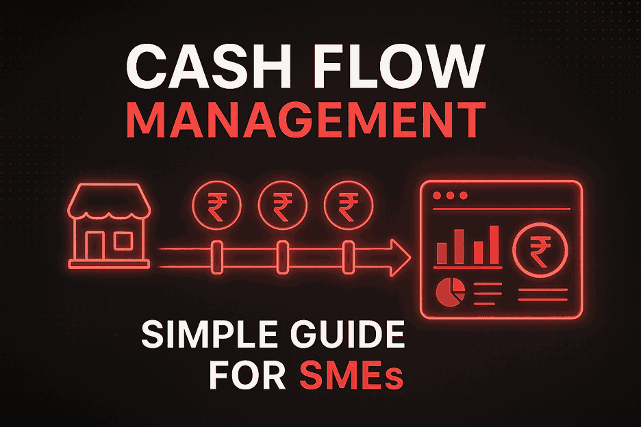 Cash flow management helps SMEs track money movement, avoid shortages, and maintain financial stability.