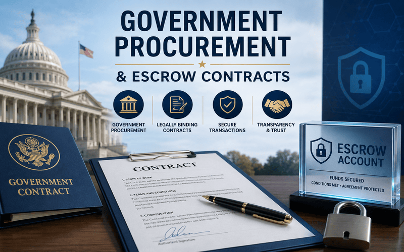 Government Procurement & Escrow Contracts
