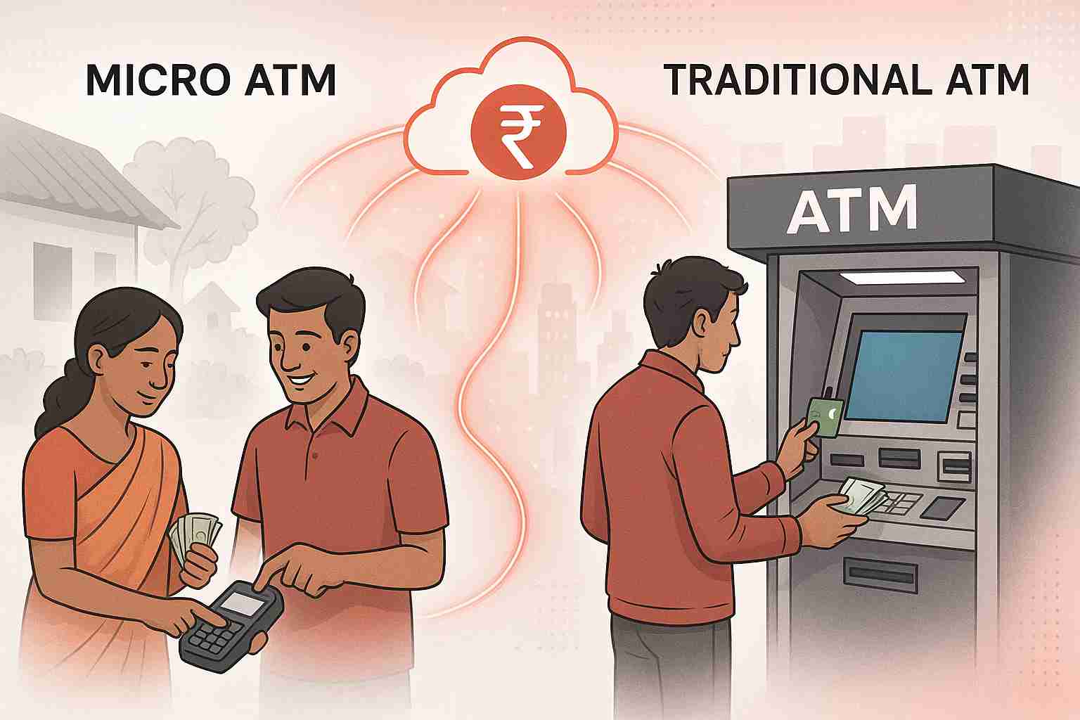 Micro ATM vs Traditional ATM