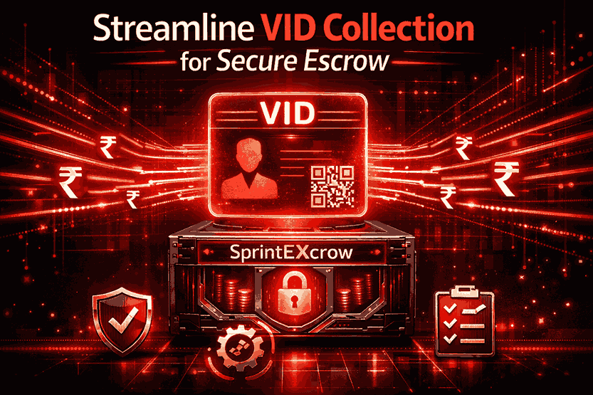 VID Collection enables secure, trackable escrow pay-ins using unique Virtual IDs for precise reconciliation.