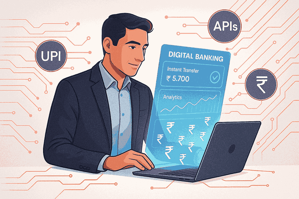 Discover how digital banking enhances efficiency, security, and cash flow management for modern enterprises.