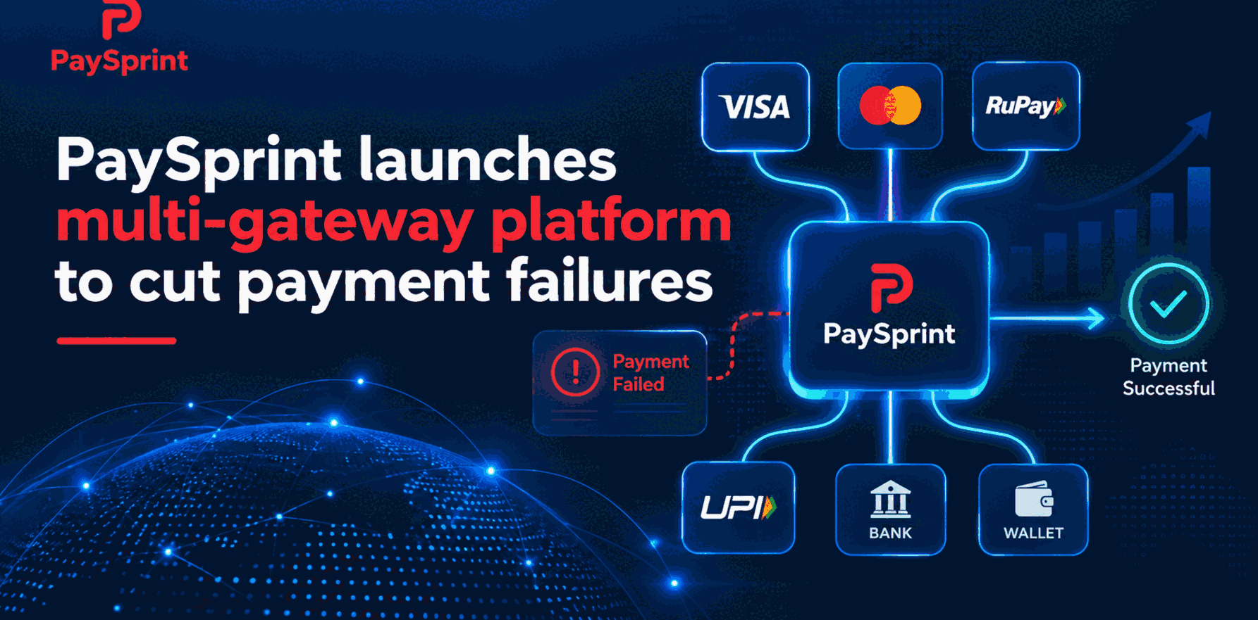 PAYSPRINT LAUNCHES MULTI-GATEWAY PLATFORM