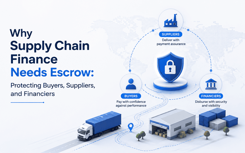 Supply Chain Finance & Escrow: Protecting Buyers, Suppliers & Financiers