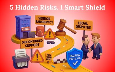 Safeguard Your Software: 5 Business Risks Software Escrow Eliminates