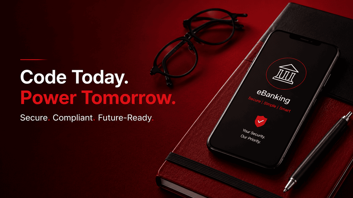 E-banking security features — encryption and two-factor authentication