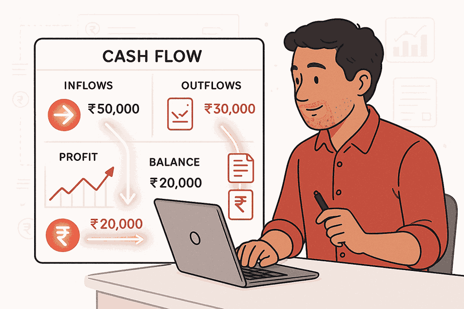 Cash flow management helps SMEs track money movement, avoid shortages, and maintain financial stability.