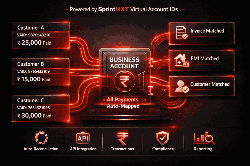 Learn how Virtual Account IDs enable faster collections, instant reconciliation, and better cash flow visibility for Indian businesses.