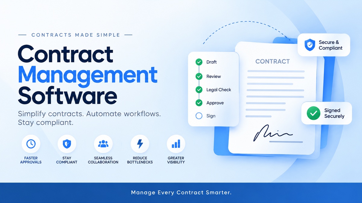 What is Contract Management Software